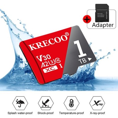 128GB 256GB 1TB For Micro SD Card Memory Card TF Card w Free Adapter High Speed