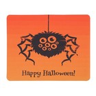  Halloween Non-slip Rubber Mouse Pad Halloween Spider Rectangle Mousepad for