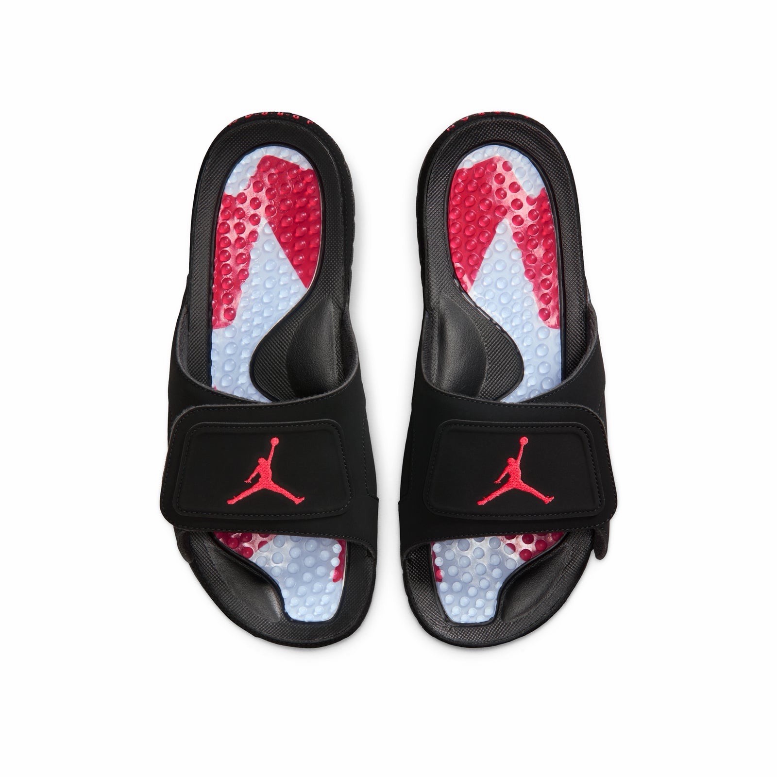 Size 7 Nike Jordan Hydro 6 Retro Slide Black Sandals DM0979-009