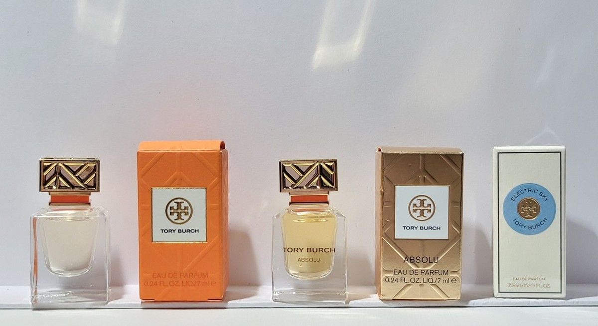 3pc New Box Tory Burch Original + Absolu + Electric Sky Perfume