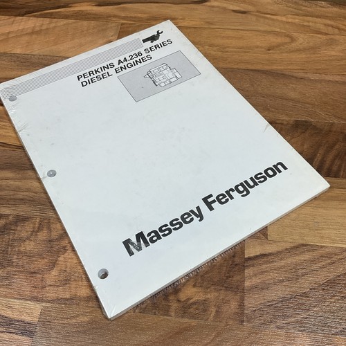 ORIGINAL Massey Ferguson Perkins A4.236 Engine Service Manual Repair Workshop