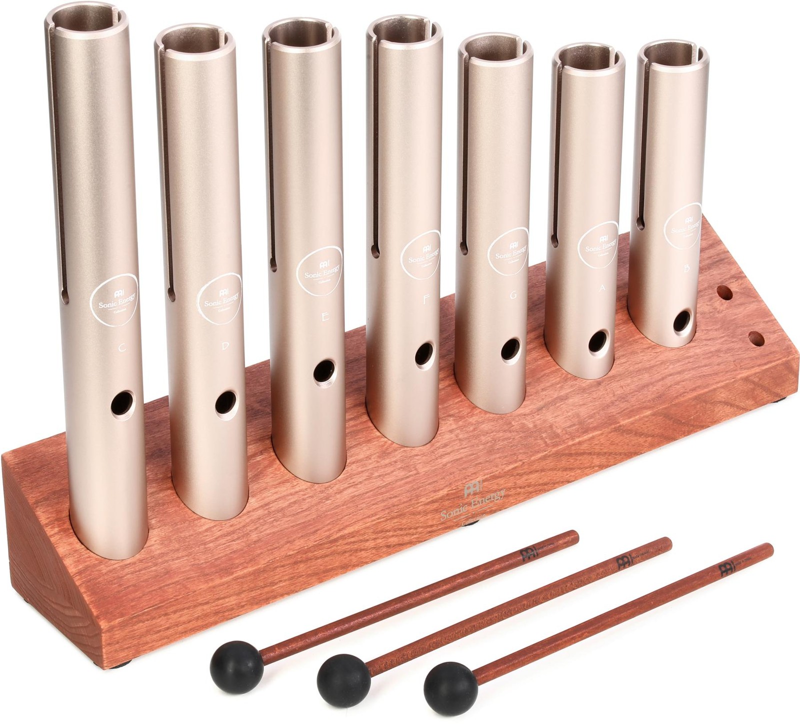 Meinl Sonic Energy Wah-Wah Tubes - 7-piece Chakra Set