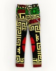VERSACE⚡️Women's size 26 Greek Key puzzle colorful print skinny fit denim jeans — photo 4