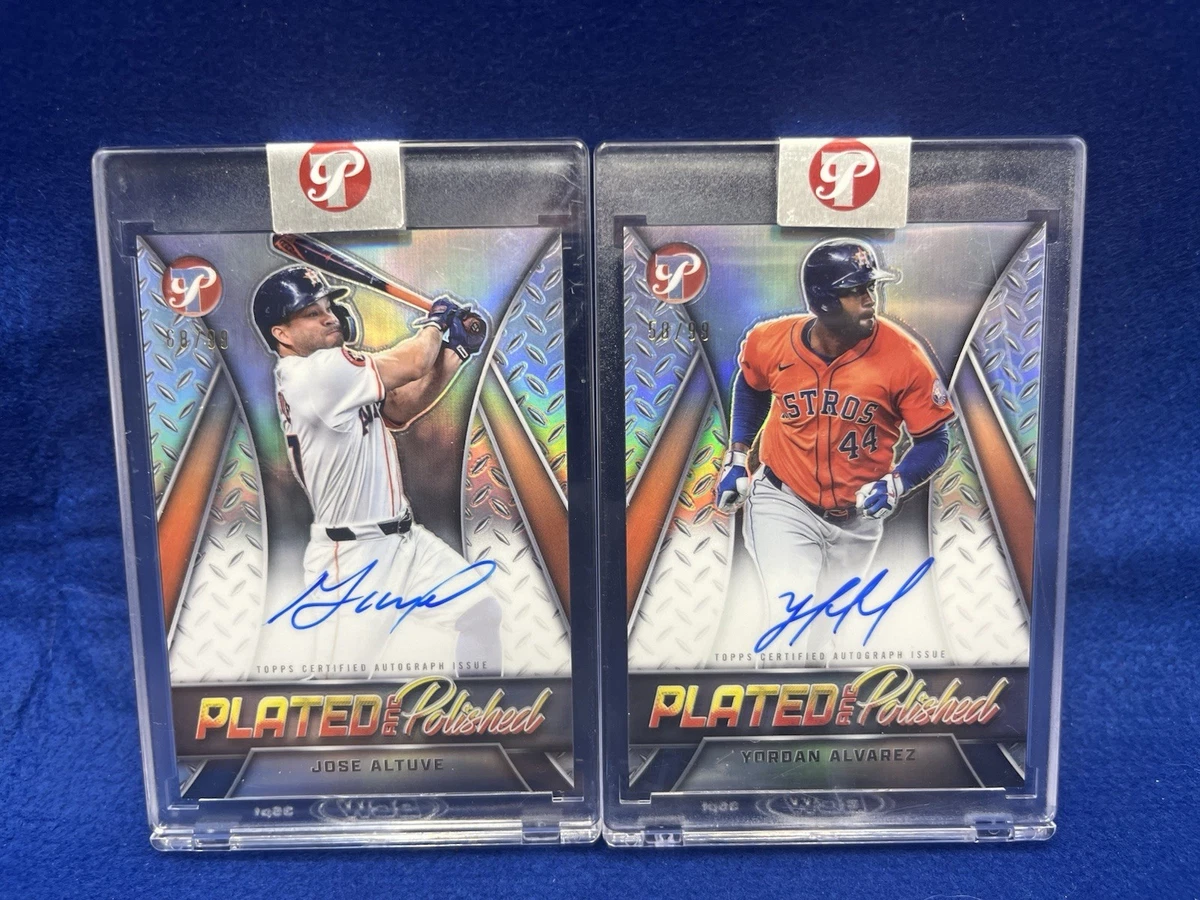 Jose Altuve Autographed Baseball Trading Cards for sale | eBay