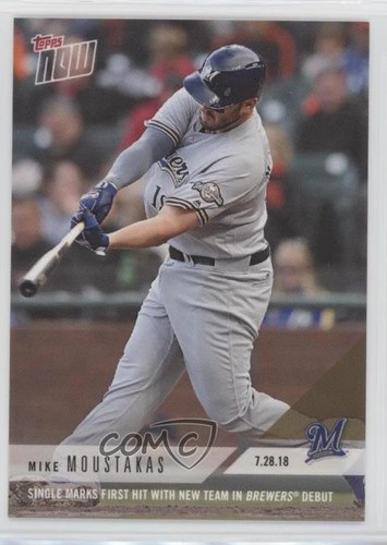 2018 Topps Now 520 Mike Moustakas