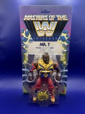 WWE MOTU Mr T Figure Wave 4 Mattel Masters of the Universe Sealed Action New