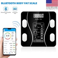 Smart Weight Scale For Body Weight Body Fat Scale Digital Bathroom Scale US