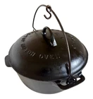 Vintage Griswold Erie PA No. 8 Tite-Top Dutch Oven with Lid