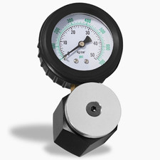 0-300 PSI Air Pressure Gauge, 2.88 in Face, Side/Bottom Mount