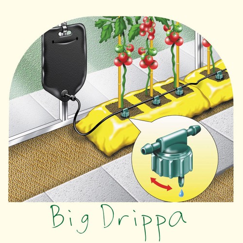 Big Drippa - Polytunnel/Greenhouse Drip Irrigation
