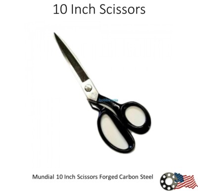 Scissor 10 Inch Mundial Forged Carbon Steel Bent Shear