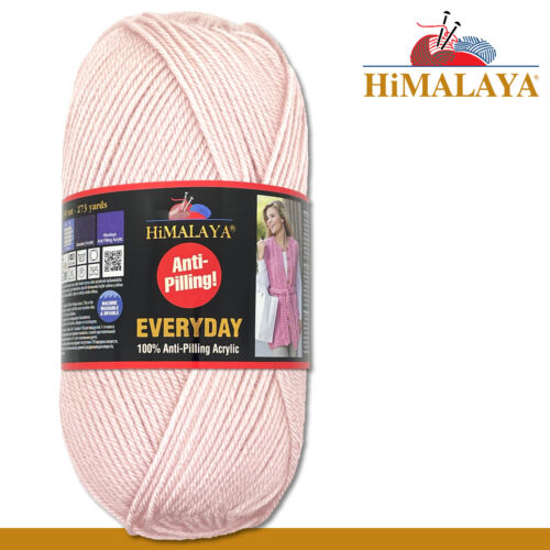 Himalaya 100 g antipilling quotidiano lana senza lanugine filato maglia 78 colori - Foto 46 di 157
