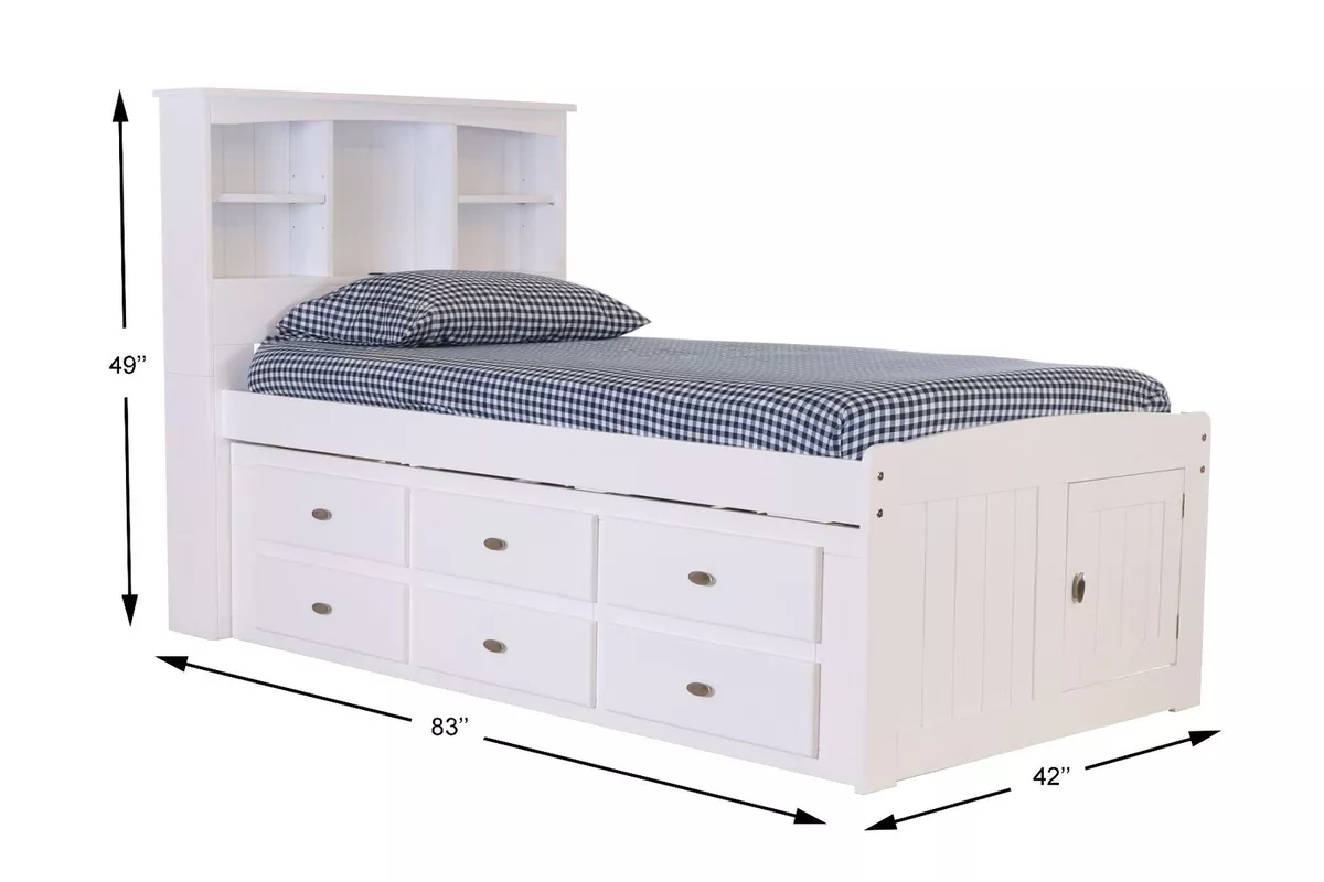 Addison top twin bed