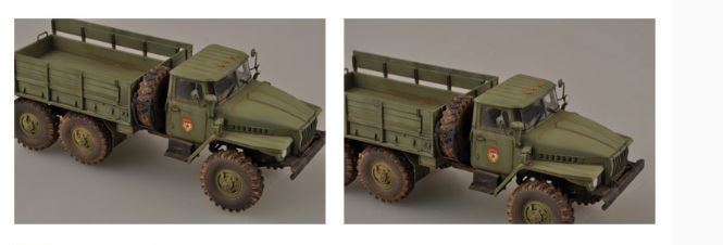TRUMPETER　Russian URALー4320 Truck Russian URAL 4320 Truck 1/35 Trumpeter (TSM1072)