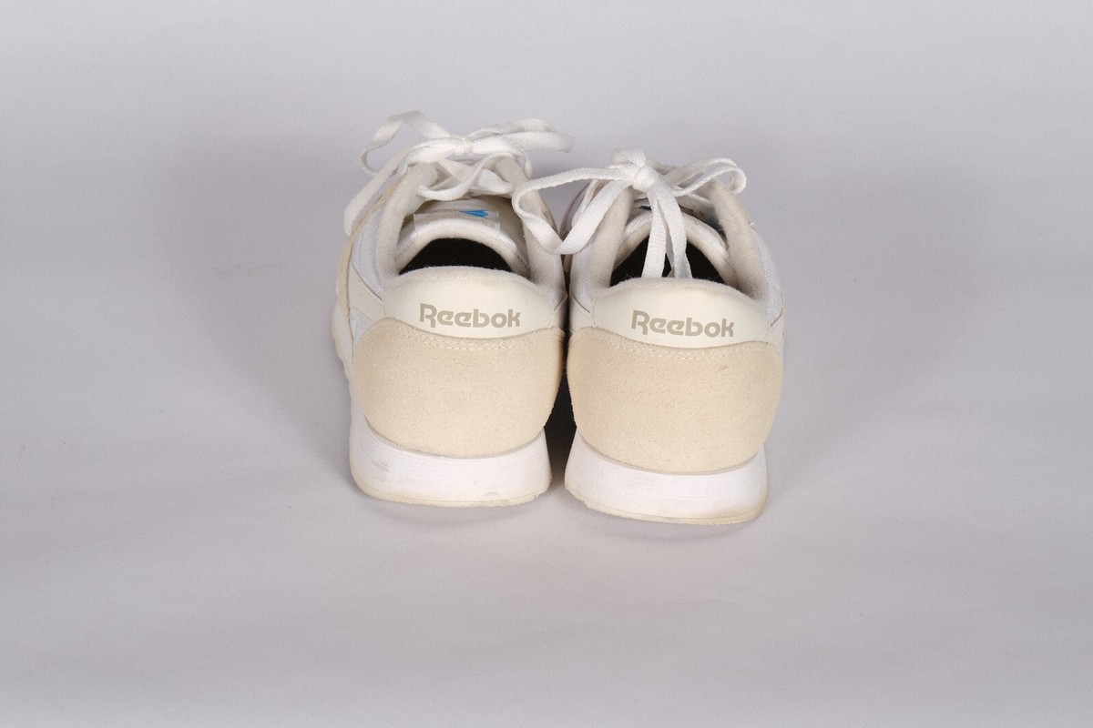 Size 11 - Reebok Classic Nylon White Grey for sale online | eBay