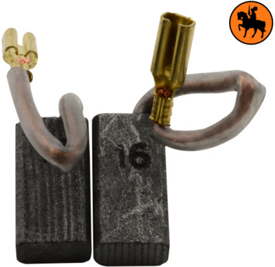 Carbon Brushes for Protool Sander 636054 - 0.20x0.31x0.63'' - Replaces 62700