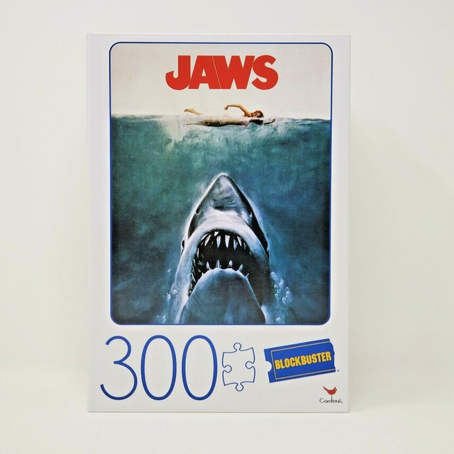 Blockbuster Movie Poster 300pc Puzzle Jaws Retro 70s 90515AJU eBay