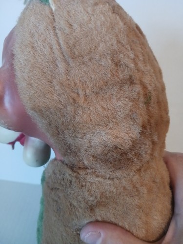 Vintage 1950s Big Bad Wolf Rushton Style Rubber Face Plush Stuffed Animal - Picture 14 of 21