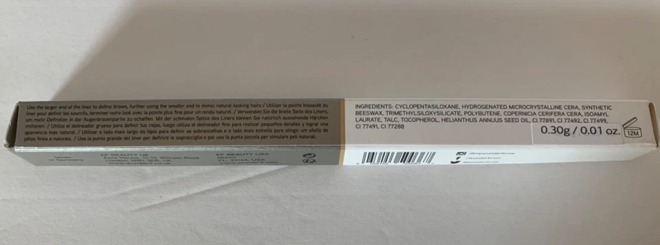 Wunder 2 Wunderbrow Dual Precision Brow Liner Eyeliner Eyeshadow Blonde NEW - Image 4 of 4