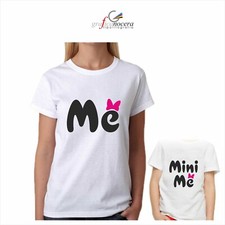 Coppia T-Shirt Festa del Mamma madre figlio figlia idea regalo