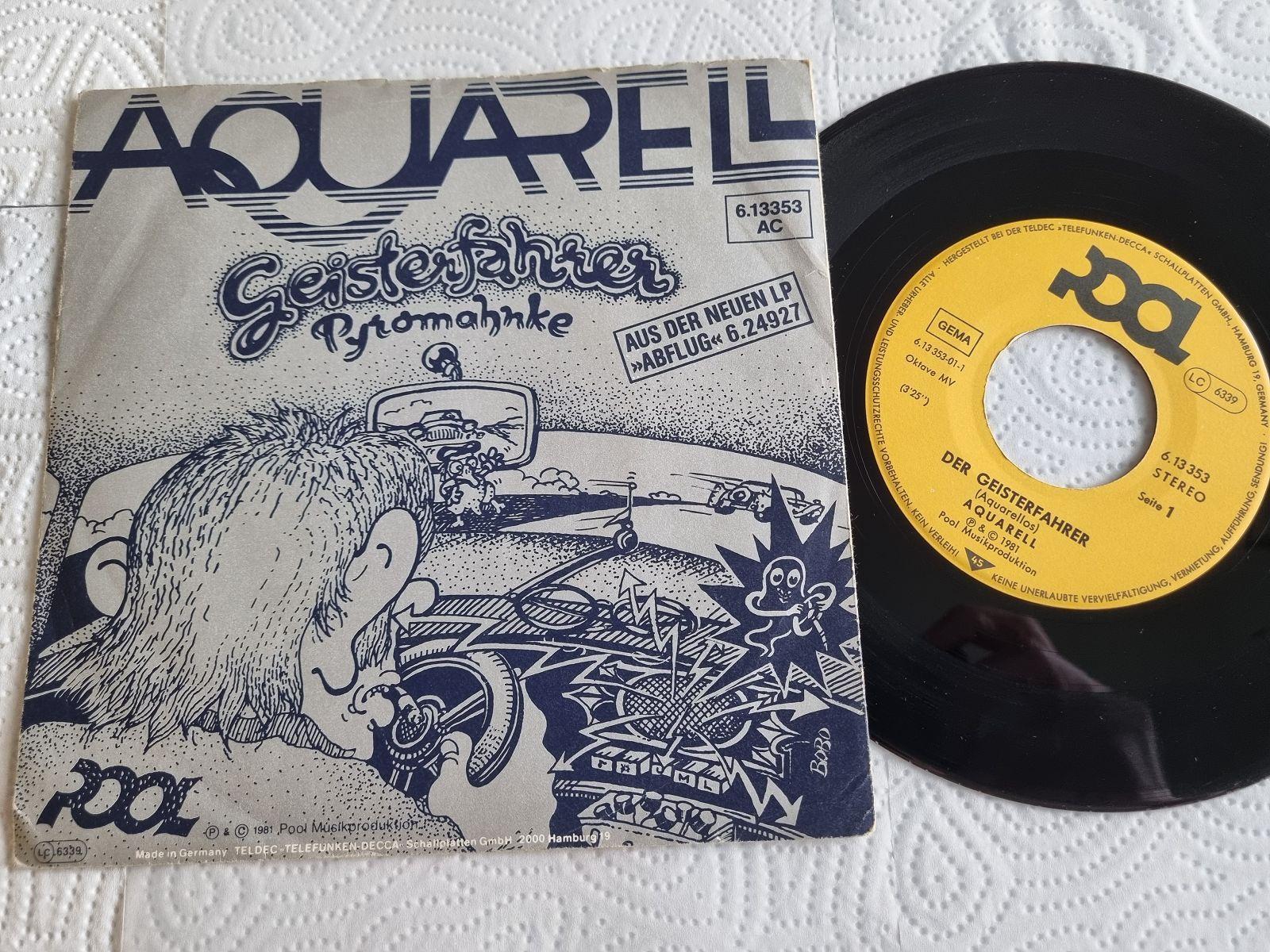 7"" Single Aquarell - Der Geisterfahrer Vinyl Germany