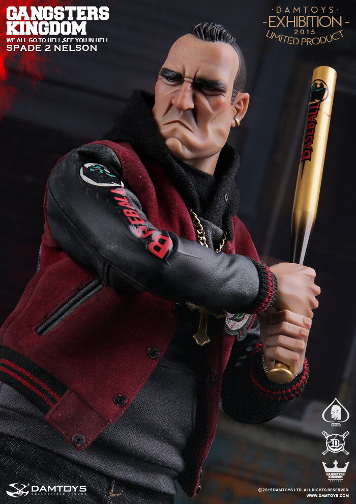 New Damtoys Gk002ex 1/6 Gangsters Kingdom Spade 2 Nelson Special