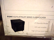 M&amp;s Platinum Series 12” Subwoofer Amplifier Brand New In Box  Model Psw112