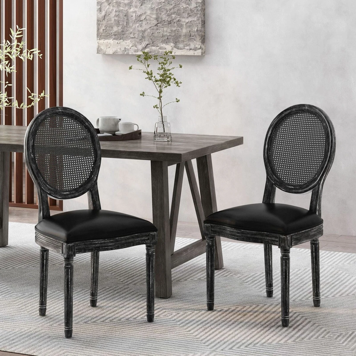 Cane black dining chairs new arrivals