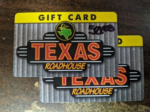 $100.00 Texas Roadhouse Gift Card Merchandise Credit Balance $100.00 | Ebay