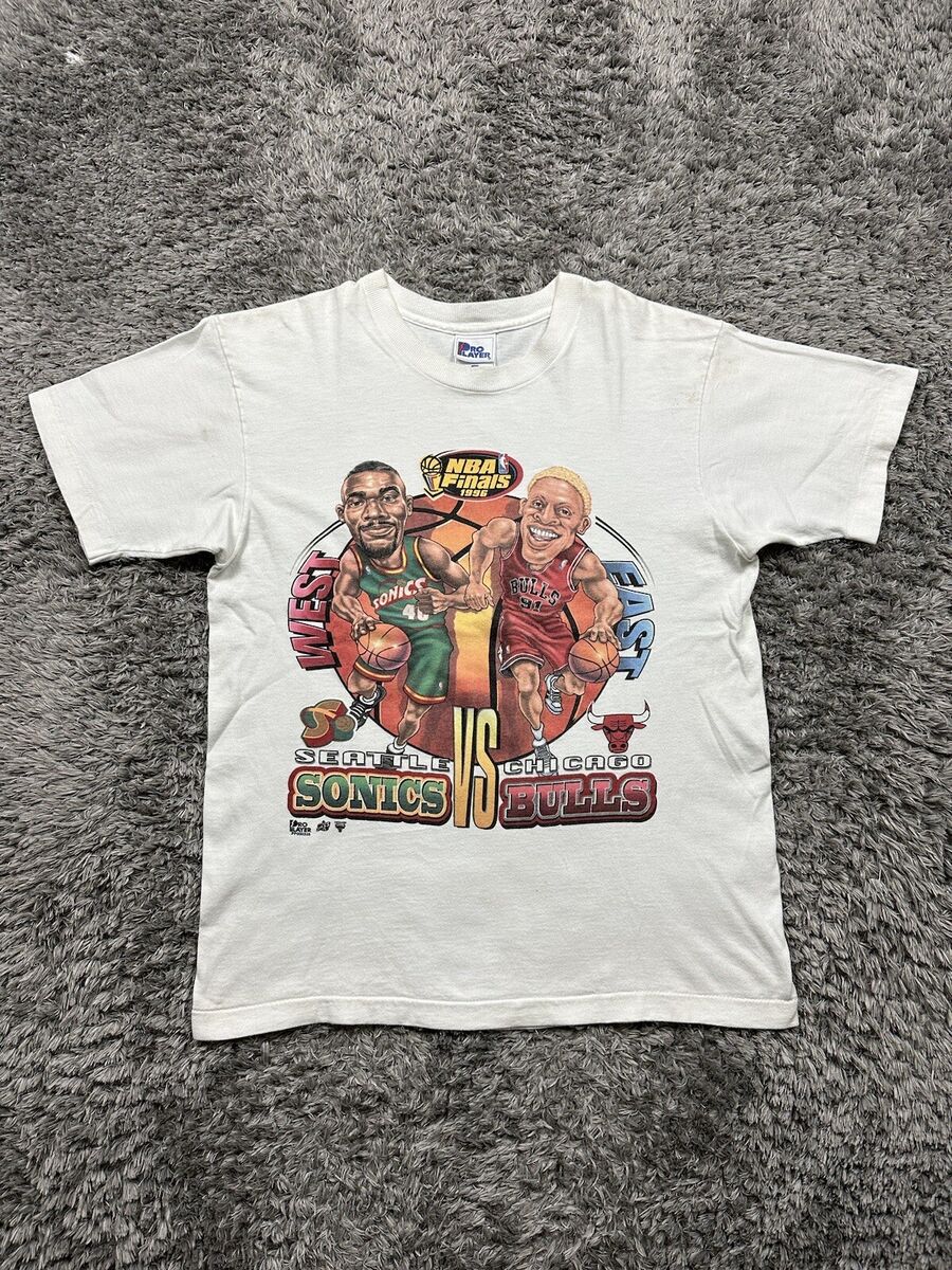 Vintage Pro Player 1996 NBA Finals Bulls Vs Sonics Rodman Vs Vintage Pro Player 1996 NBA Finals Bulls Vs Sonics Rodman Vs