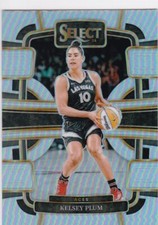 2024 WNBA Panini Select Kelsey Plum Silver Prizm Card-#75 Las Vegas Aces