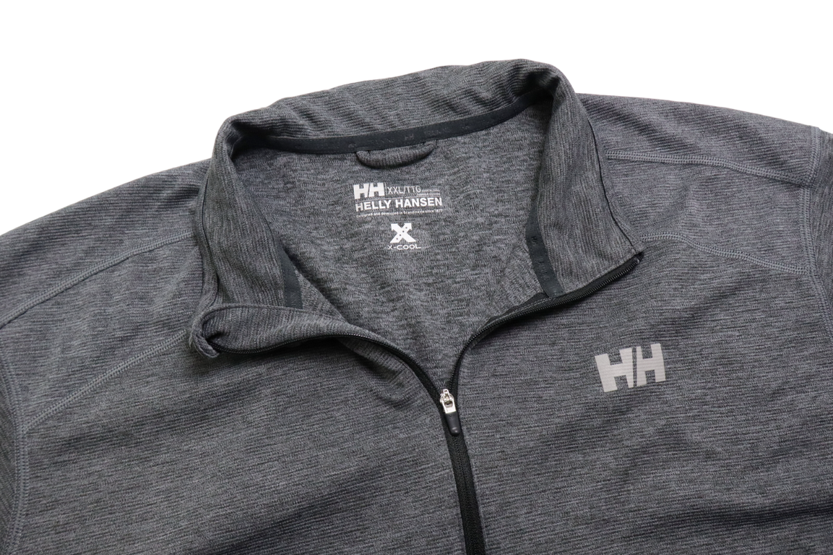 HELLY HANSEN - HELLY HANSEN FIBERPILE HOODIE ウィメンズ　L HELLY HANSEN X-Cool Sweatshirt Men's 2XL Hiking Skiing 1/4