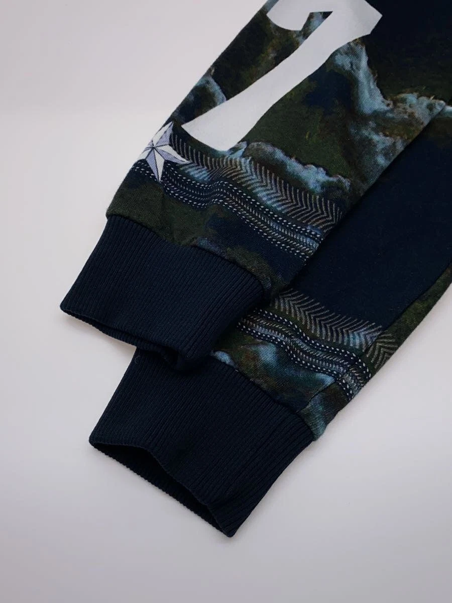 GIVENCHY Felpa con Cappuccio XS Cotone Multicolore Motivo Totale 13S 7318 668 Usata