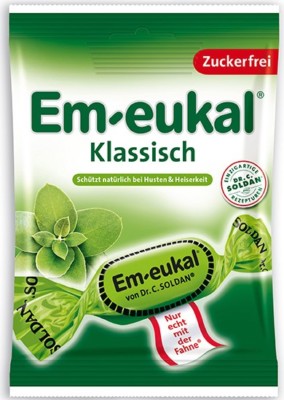 Em-eukal Hustenbonbons Klassisch zuckerfrei Bonbons - 75g