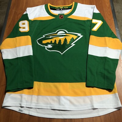 Adidas Authentic Kirill Kaprizov Minnesota Wild Reverse Retro