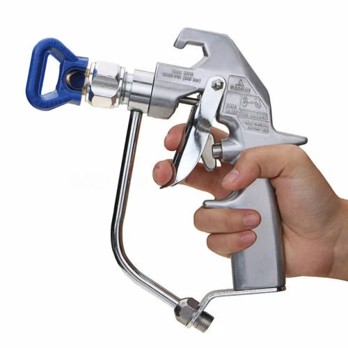 Aftermarket 5000 PSI Silver Airless spray Gun 243283 With Tip 517 and Tip Guard - Picture 6 of 10