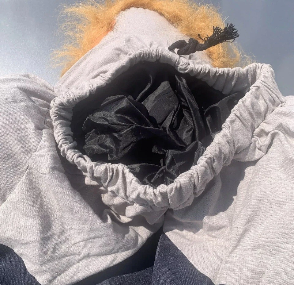 Donald Trump Ride-On Costume Pants Party Mascot Carry Back Novelty Dress-Up - Image 3 of 4