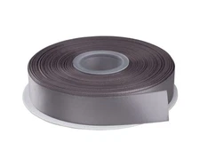 1 Inch Wide Double Face Satin Ribbon - 50 Yards 012-Silver