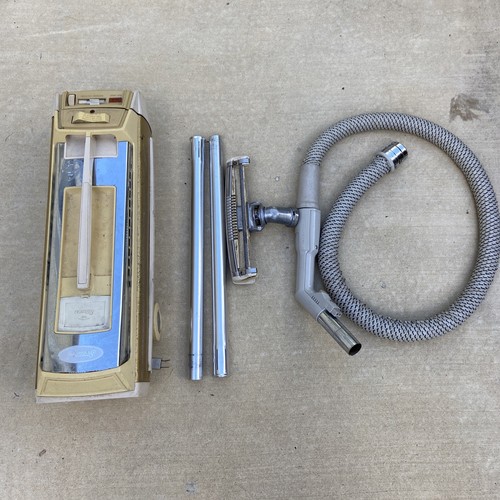 Electrolux Super J Canister Vacuum Model 1401 Base Unit Jublee Gold +hose/head eBay