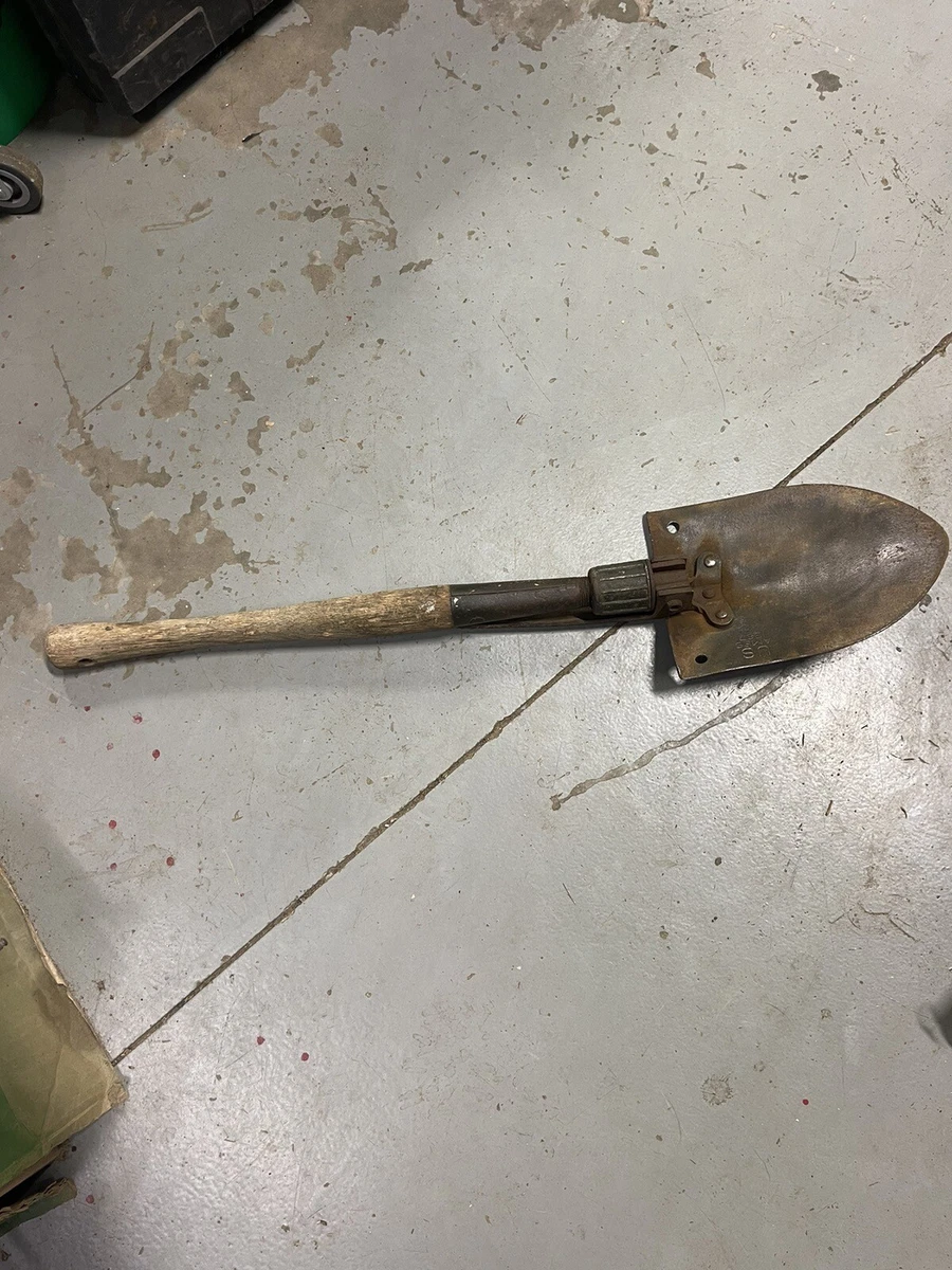 Folding army shovel pick outlet