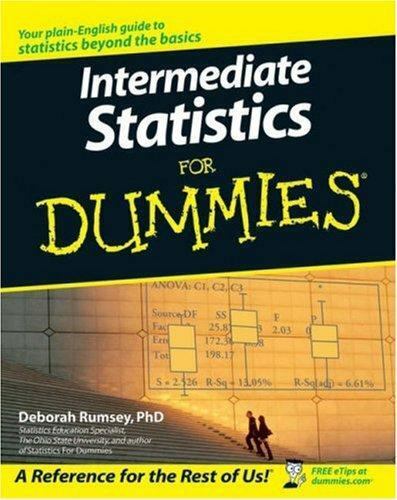 Intermediate Statistics for Dummies by Rumsey, Deborah J. - Picture 1 of 1