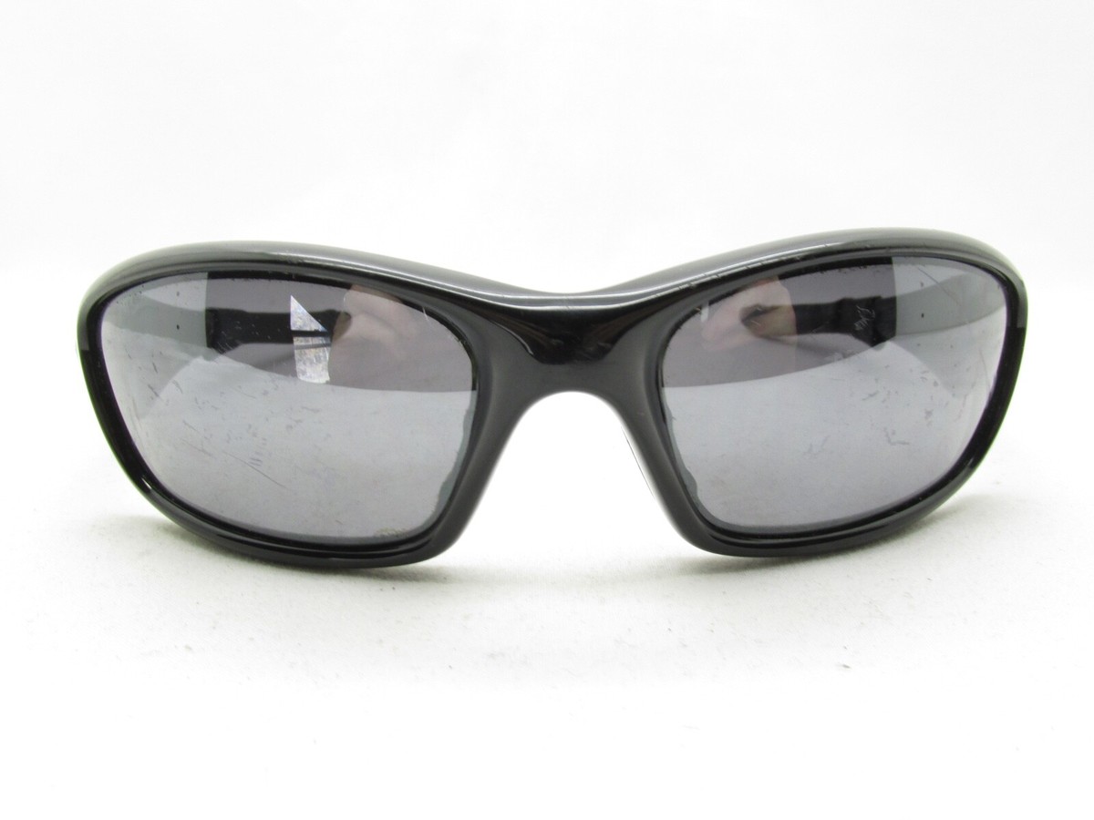 OAKLEY STRAIGHT 04-325 BLACK RECTANGULAR SPORTS WRAP