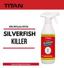 1 Ltr Big Value - Silverfish Killer Spray Professional Strength Treatment Fast