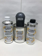 Gray Metallic Quart Kit Single Stage ACRYLIC ENAMEL Car Auto Paint Kit