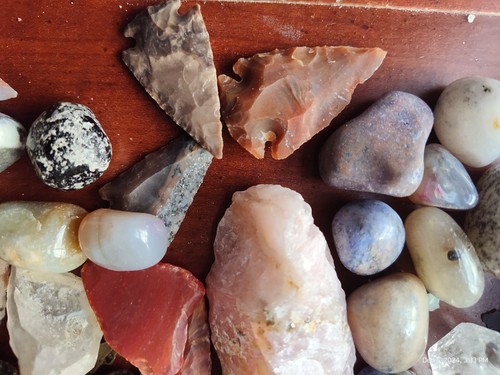 Gemstone Mix Healing and Reiki 2lb Mixed Lot Polished Rocks and Natural Stones - Picture 32 of 59