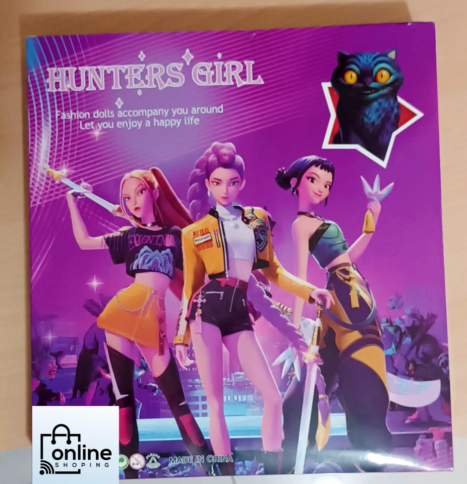 Cosplay Kpop Demon Hunters Bambole, K Pop Figure Giocattoli da Collezione - Immagine 3 di 4