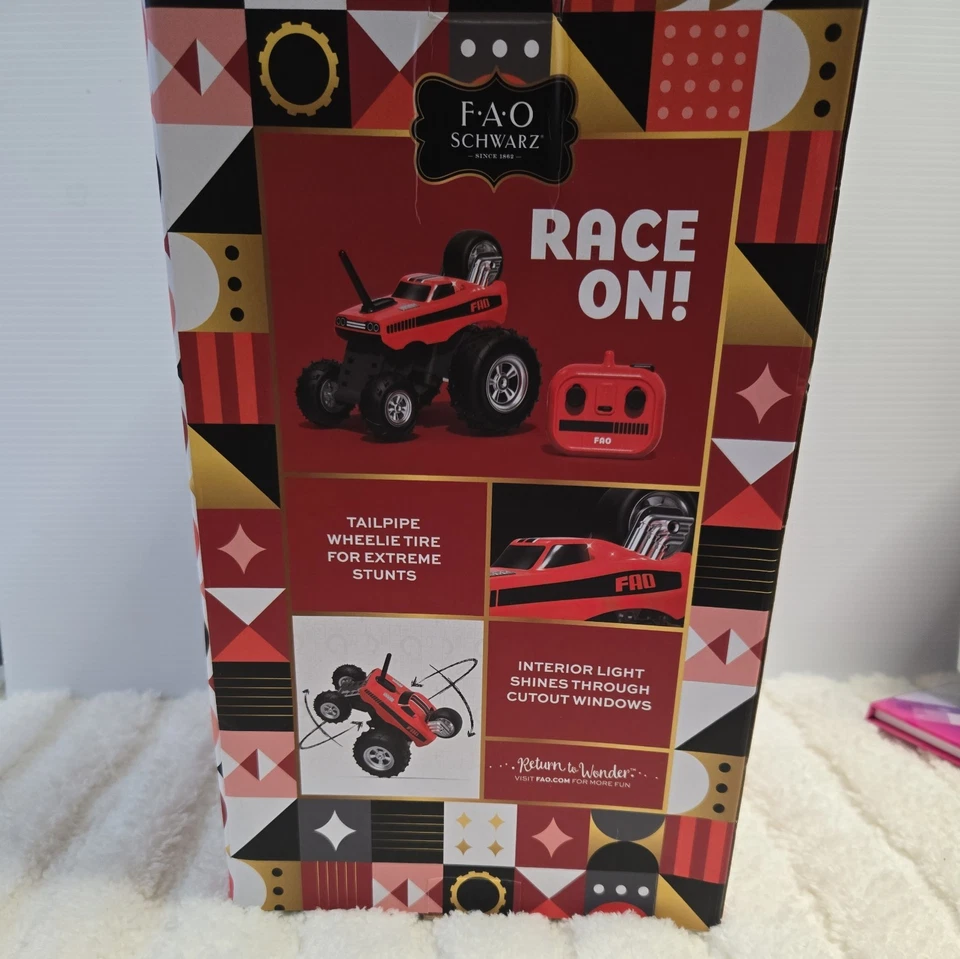 FAO Schwarz 遥控怪物龙虾 – 遥控特技车(损坏盒) — 第 4/4 张图片