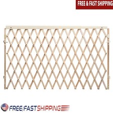 Walk-Thru Baby Gate Room Divider Safety Latch Adjustable Kids Pets Easy Install