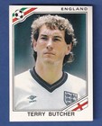 1986 Panini FIFA World cup sticker #404 Terry Butcher England