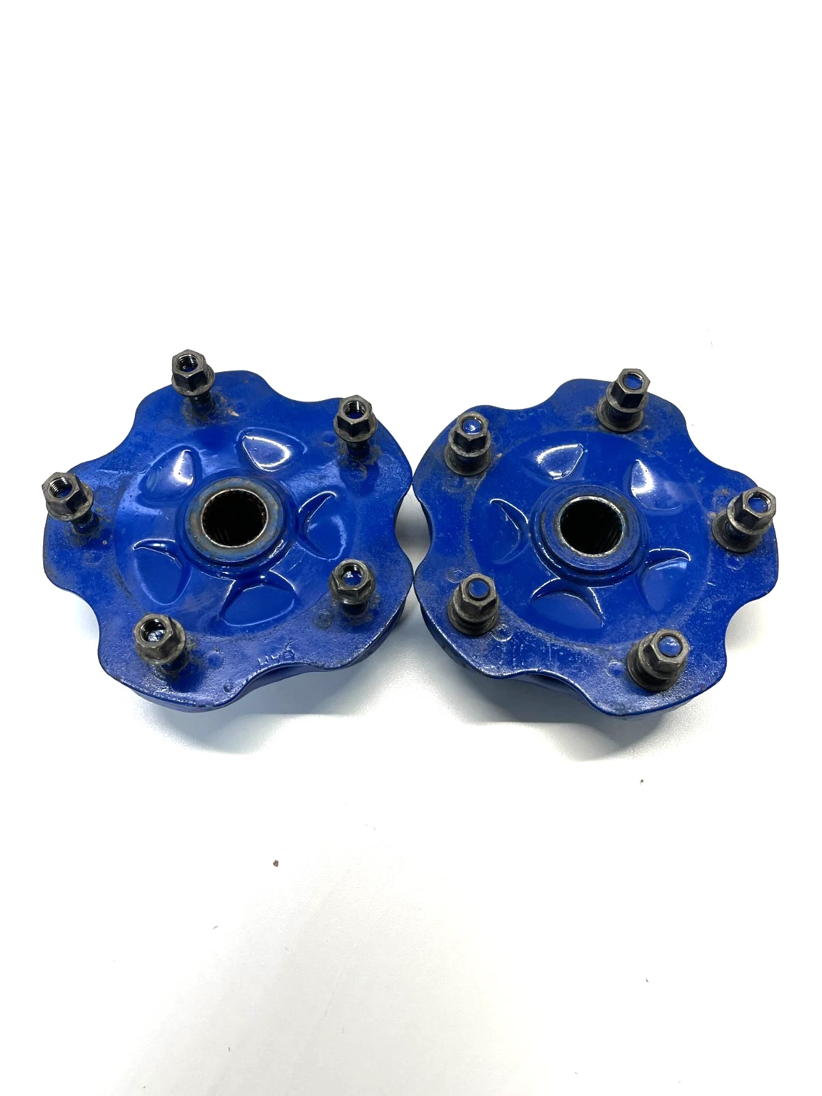 87 1987 SUZUKI LT500R lt 500 r Quadzilla OEM GREAT Rear Back Wheel Hubs Lugs